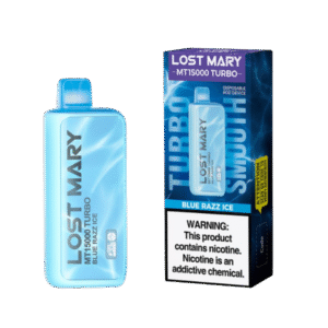 Blue Razz Ice Lost Mary MT15000 Turbo Disposable Vape Kit