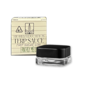 Higher Education Terp Sauce THC Sugar Wax Fantasy Melon